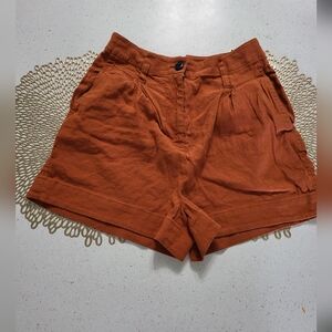 Rag & Bone River Linen Blend shorts